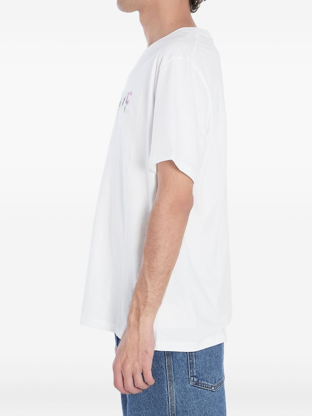 logo crew neck T-shirt - 4