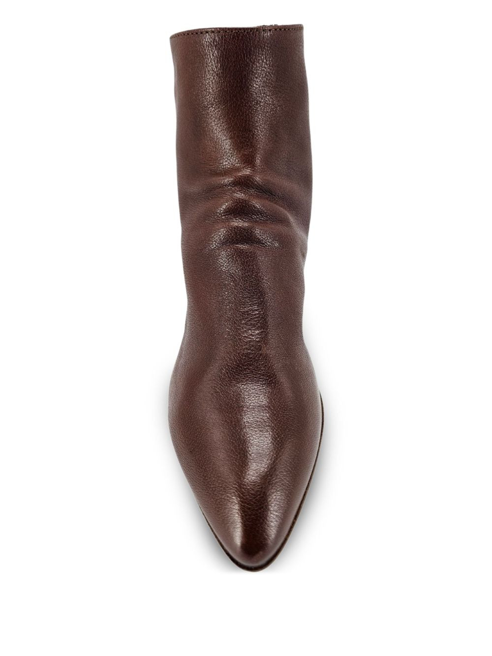 60mm Severine leather ankle boots - 4
