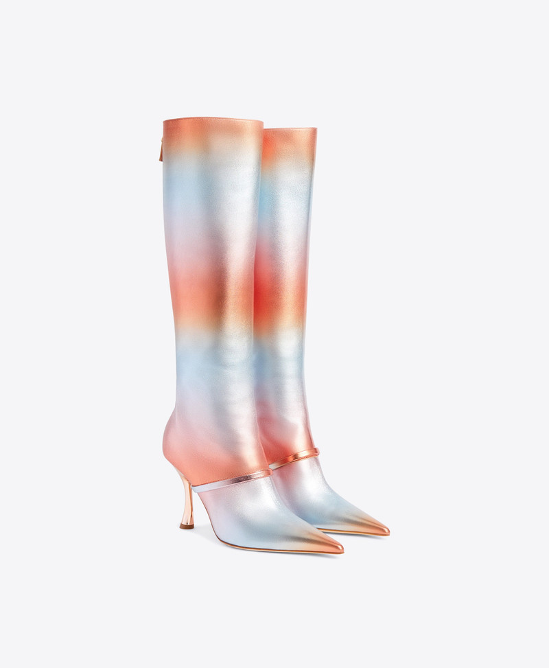 Markle 90 - Sunset Ombre Pointed Toe Tall Boots 3