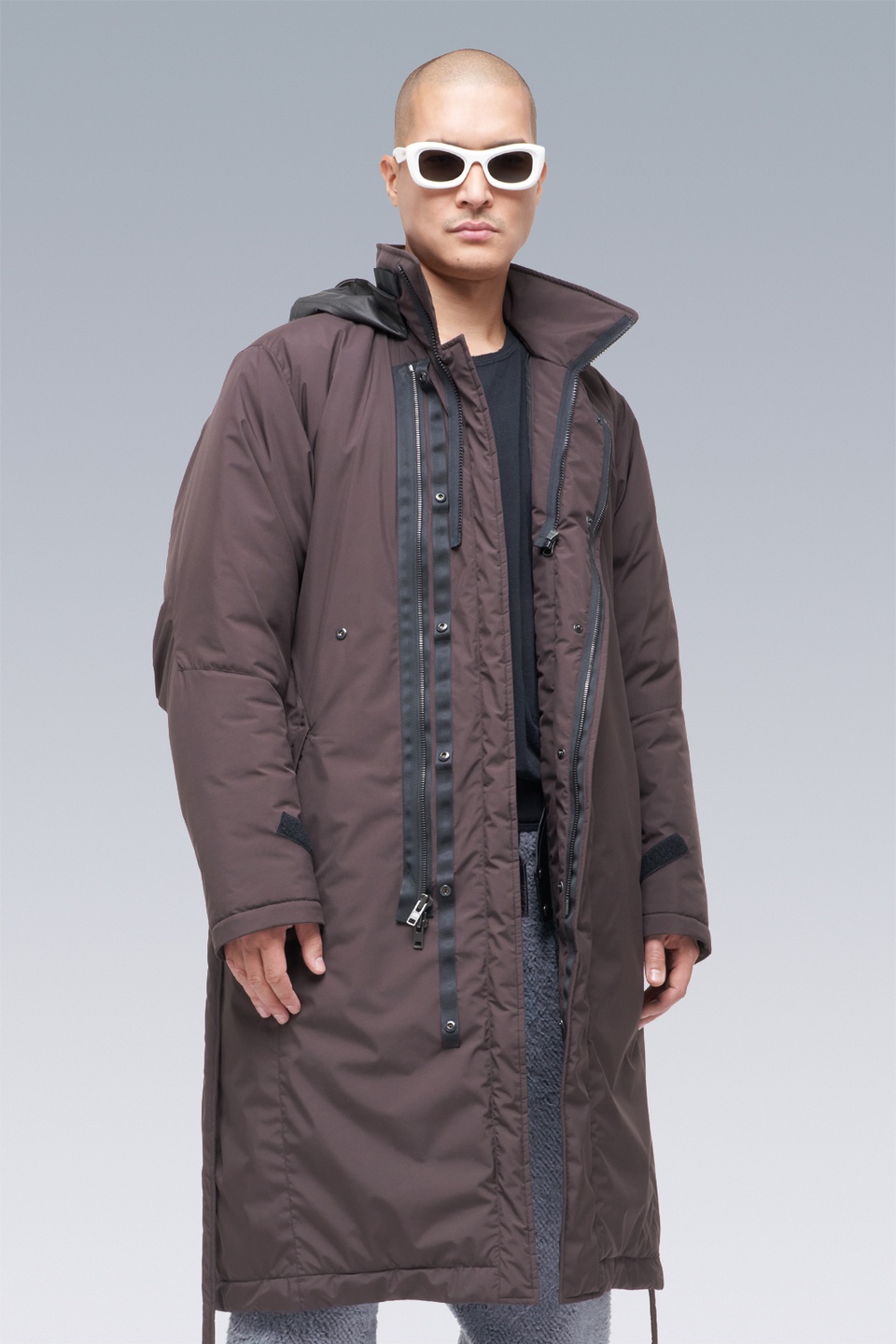 J99-WS 2L Gore-Tex Infinium™ Windstopper® Climashield® Coat Schwarzrot - 2