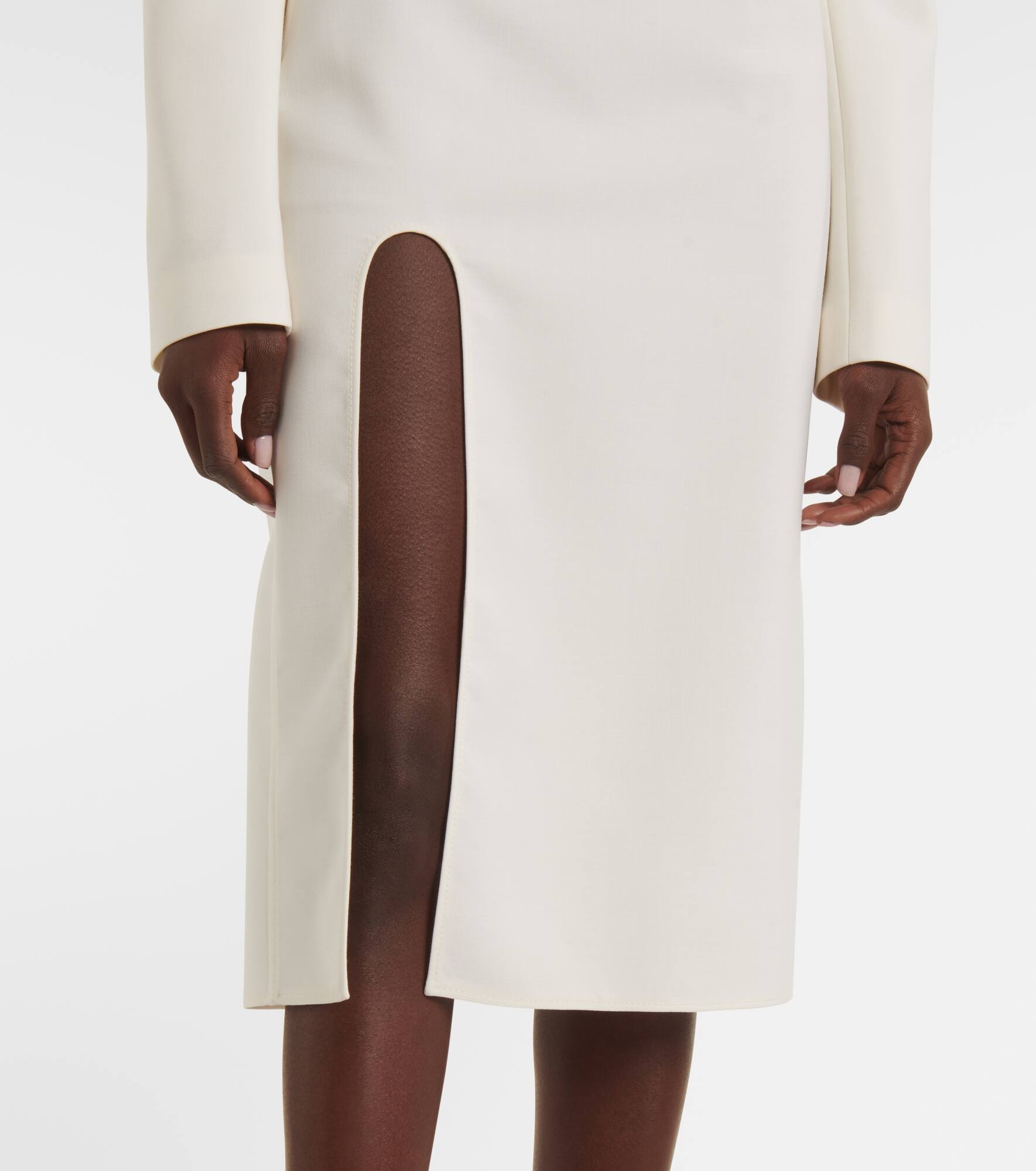 Wool midi dress - 5