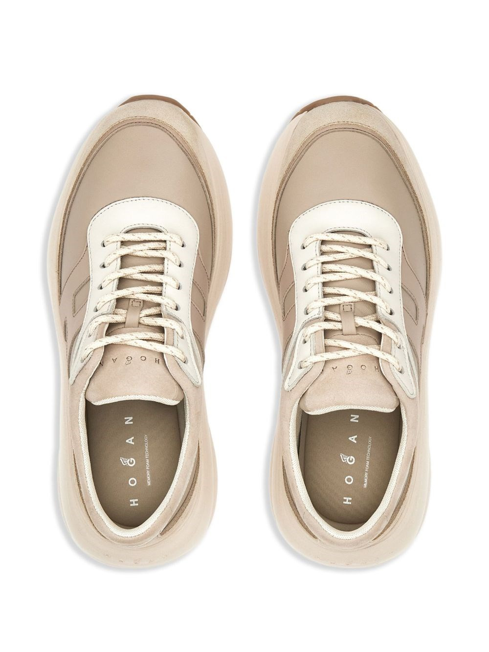H696 leather sneakers - 6