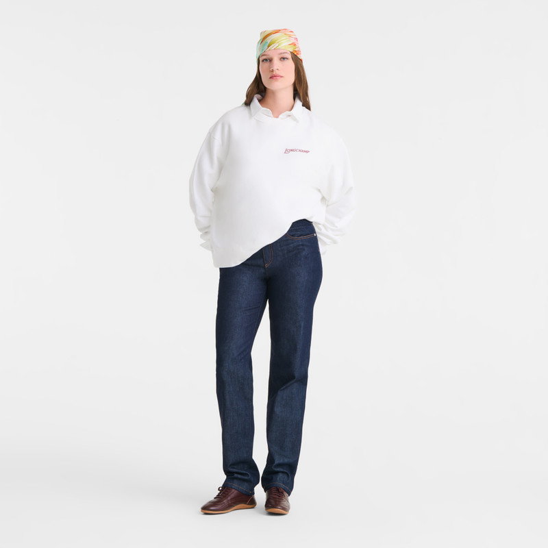 Sweatshirt White - Jersey 1