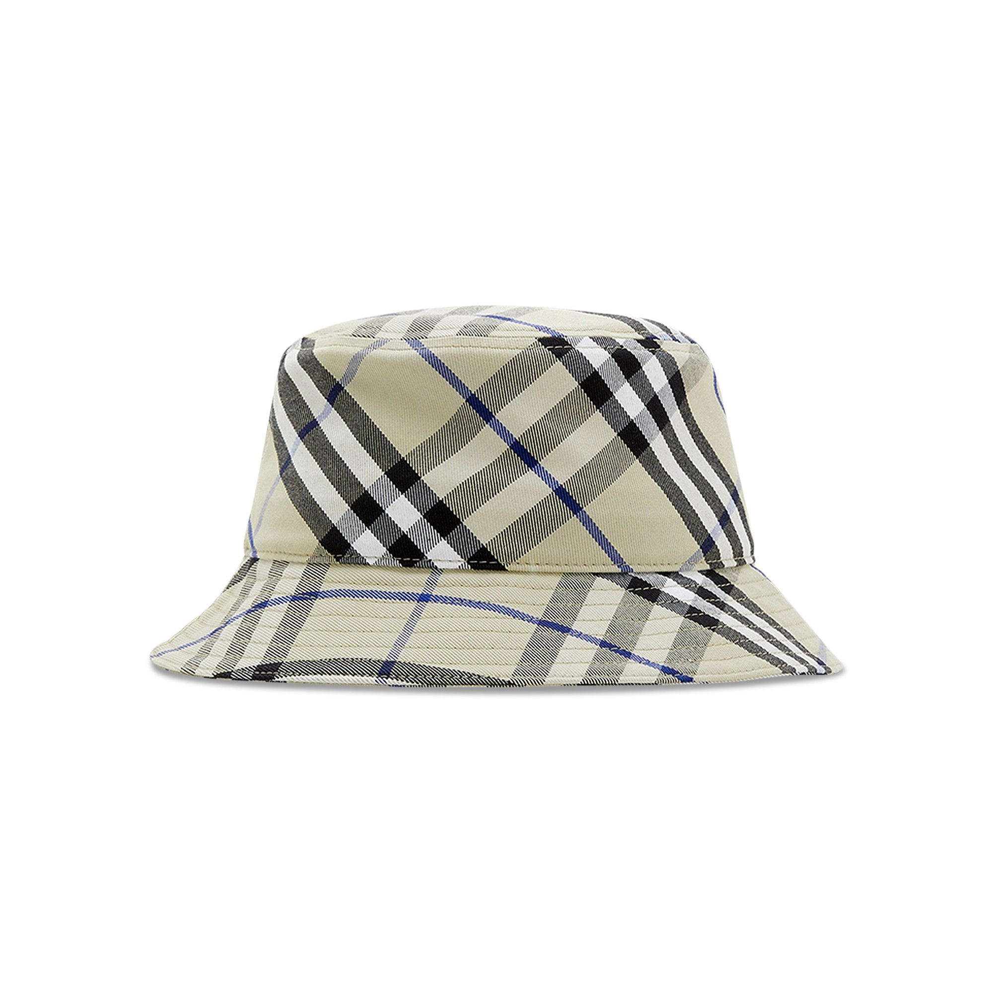 Burberry Check Blend Bucket Hat 'Lichen' - 1