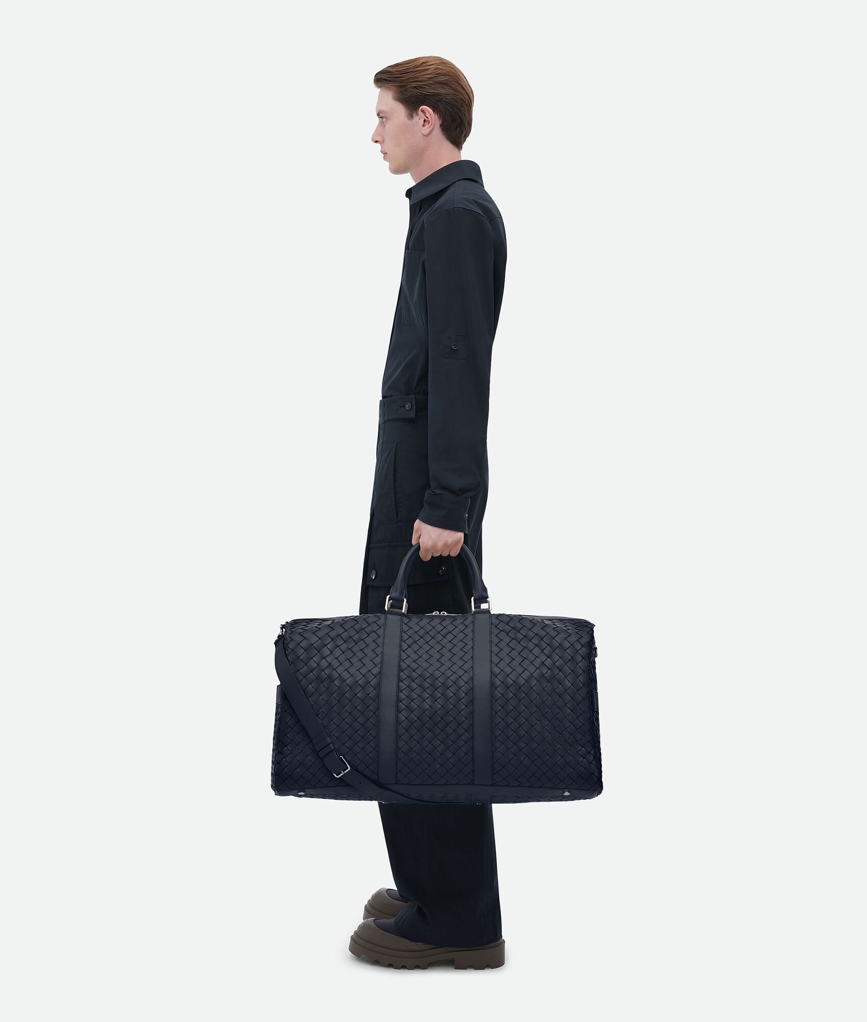 Large Classic Intrecciato Duffle - 2