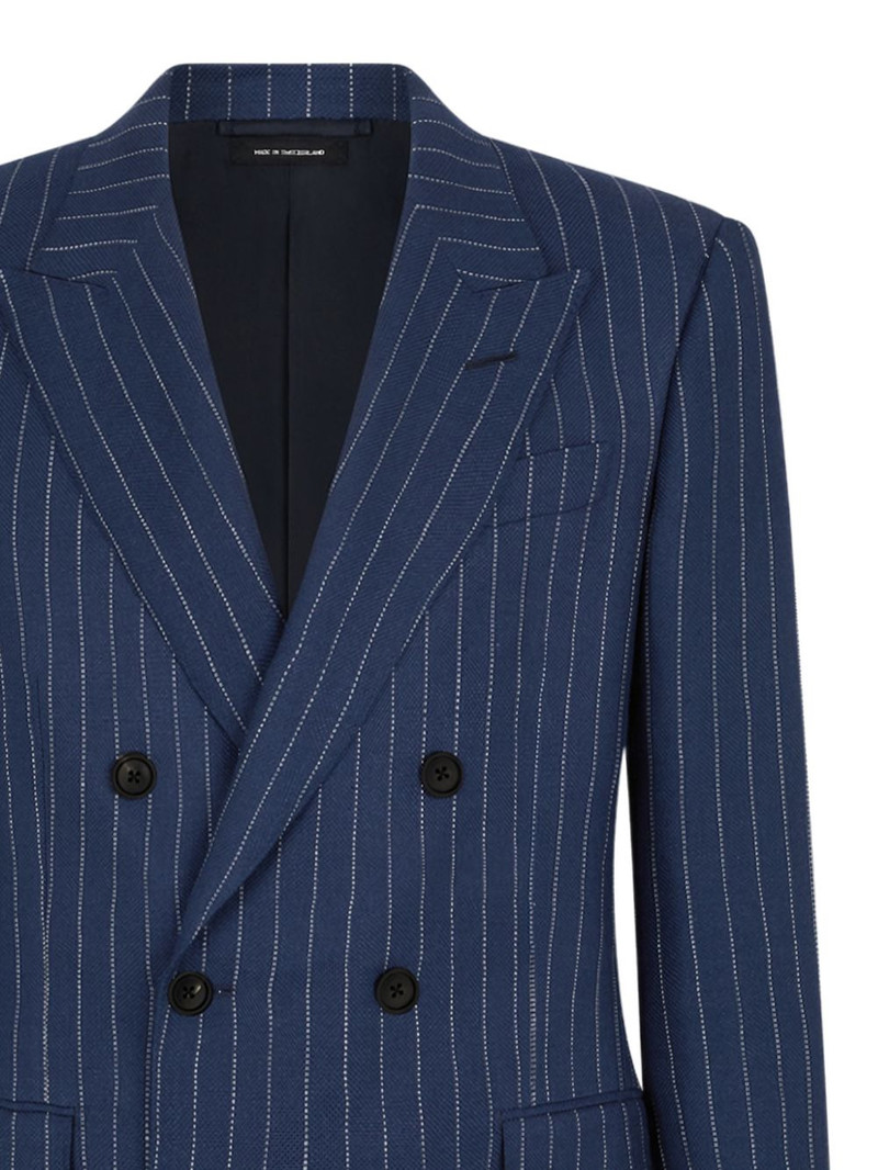 TOM FORD pinstripe double-breasted jacket outlook
