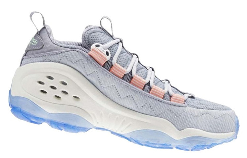 Reebok (WMNS) Reebok Dmx Run 10 Non-Slip Wear-resistant Sports Gray Blue CN5386 outlook
