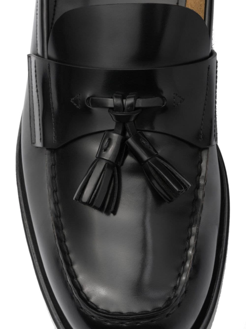 tassel-detail leather loafers - 5