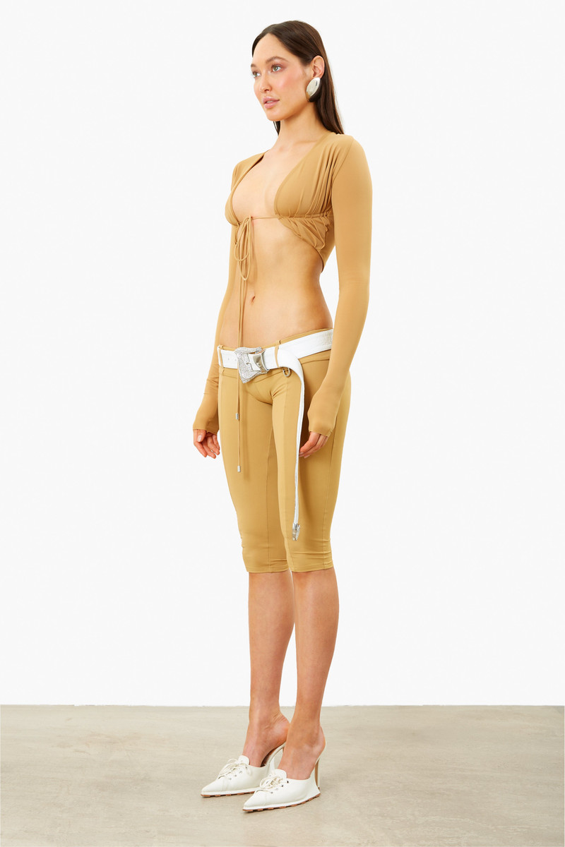 POSTER GIRL YASMIN BIKINI TROUSERS BISCOTTI outlook