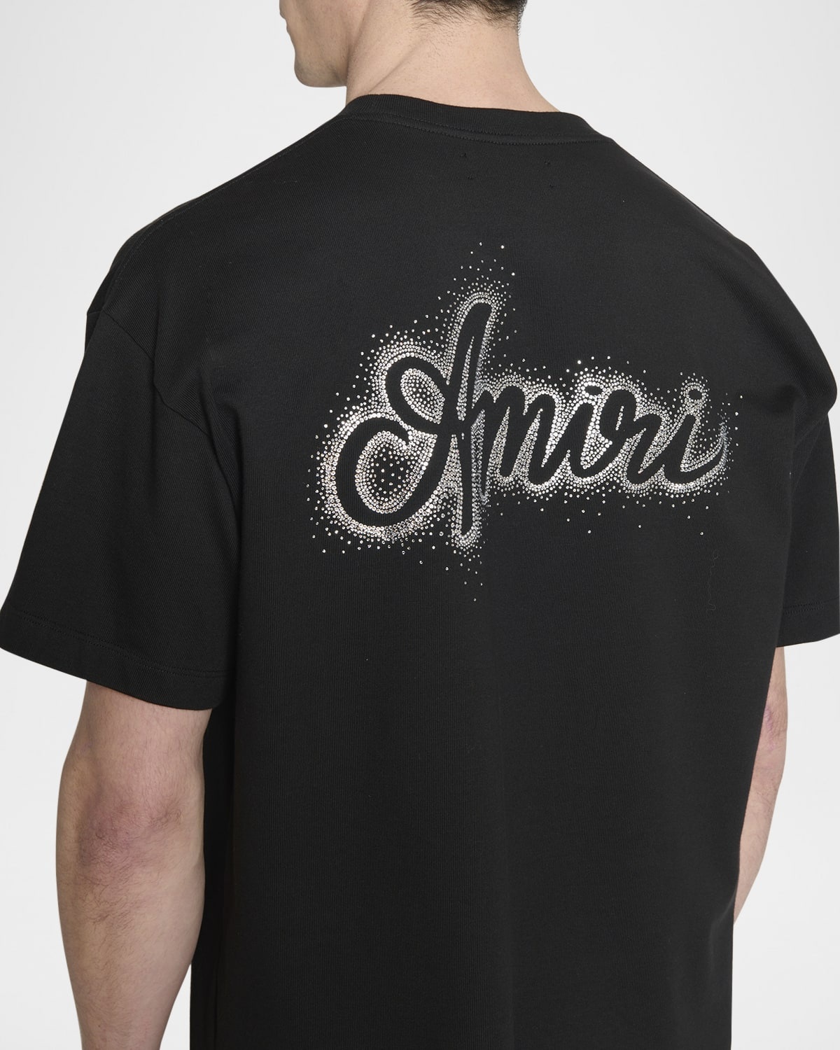【AMIRI】 MA クアッド クリスタル Tシャツ AMIRI MA Quad T-shirt | White | FARFETCH