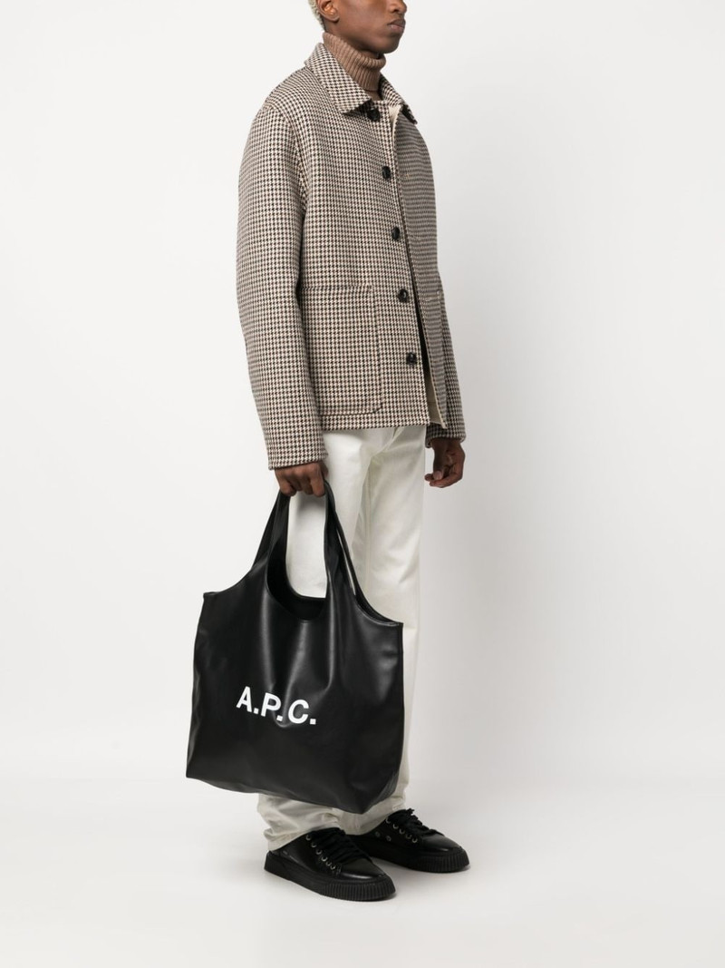 A.P.C. Ninon logo-print tote bag outlook