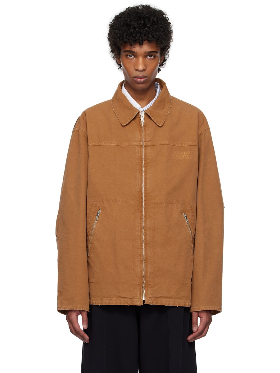 Tan Canvas Jacket - 1