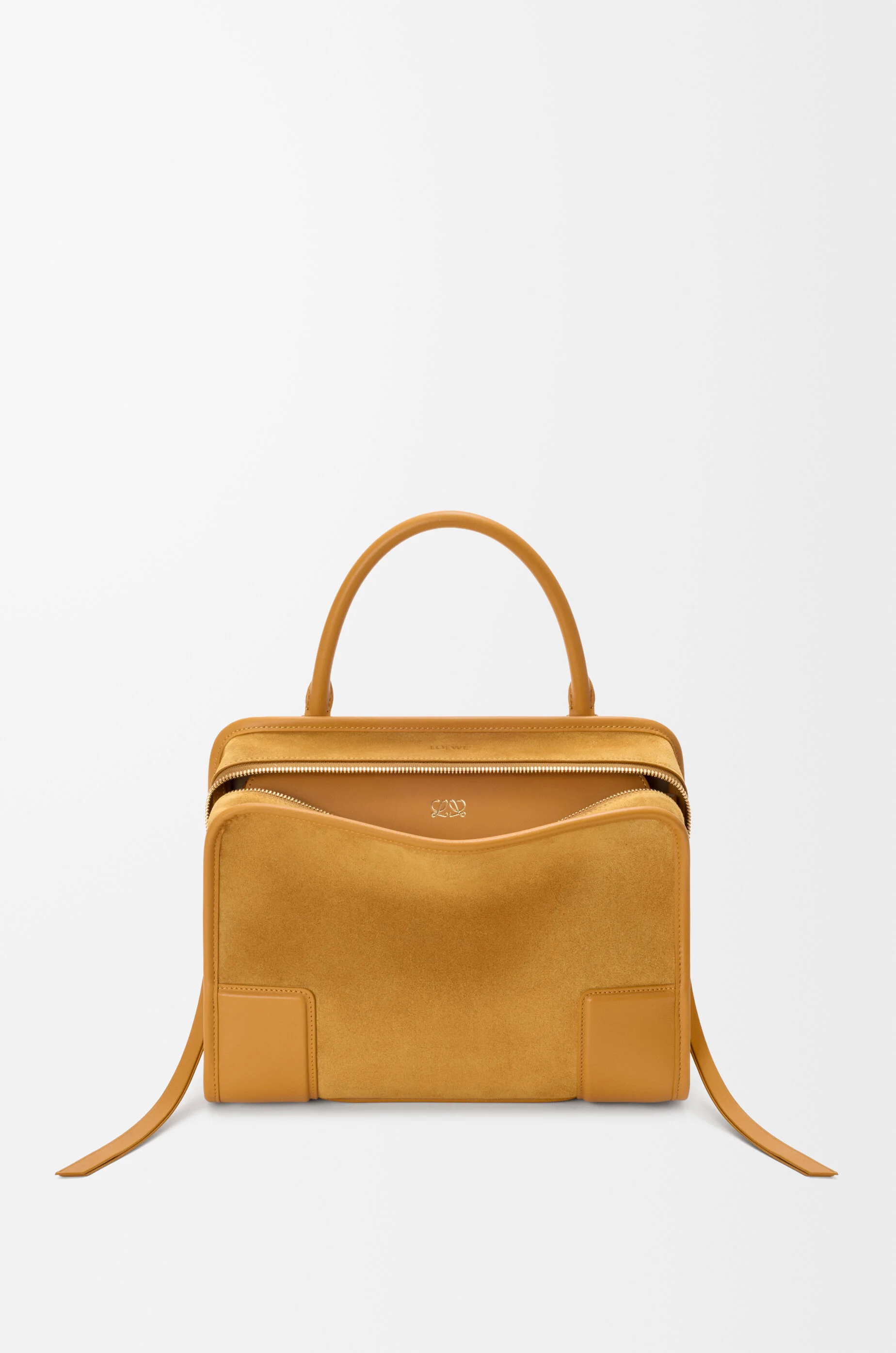 Medium Amazona 180 bag in suede - 1