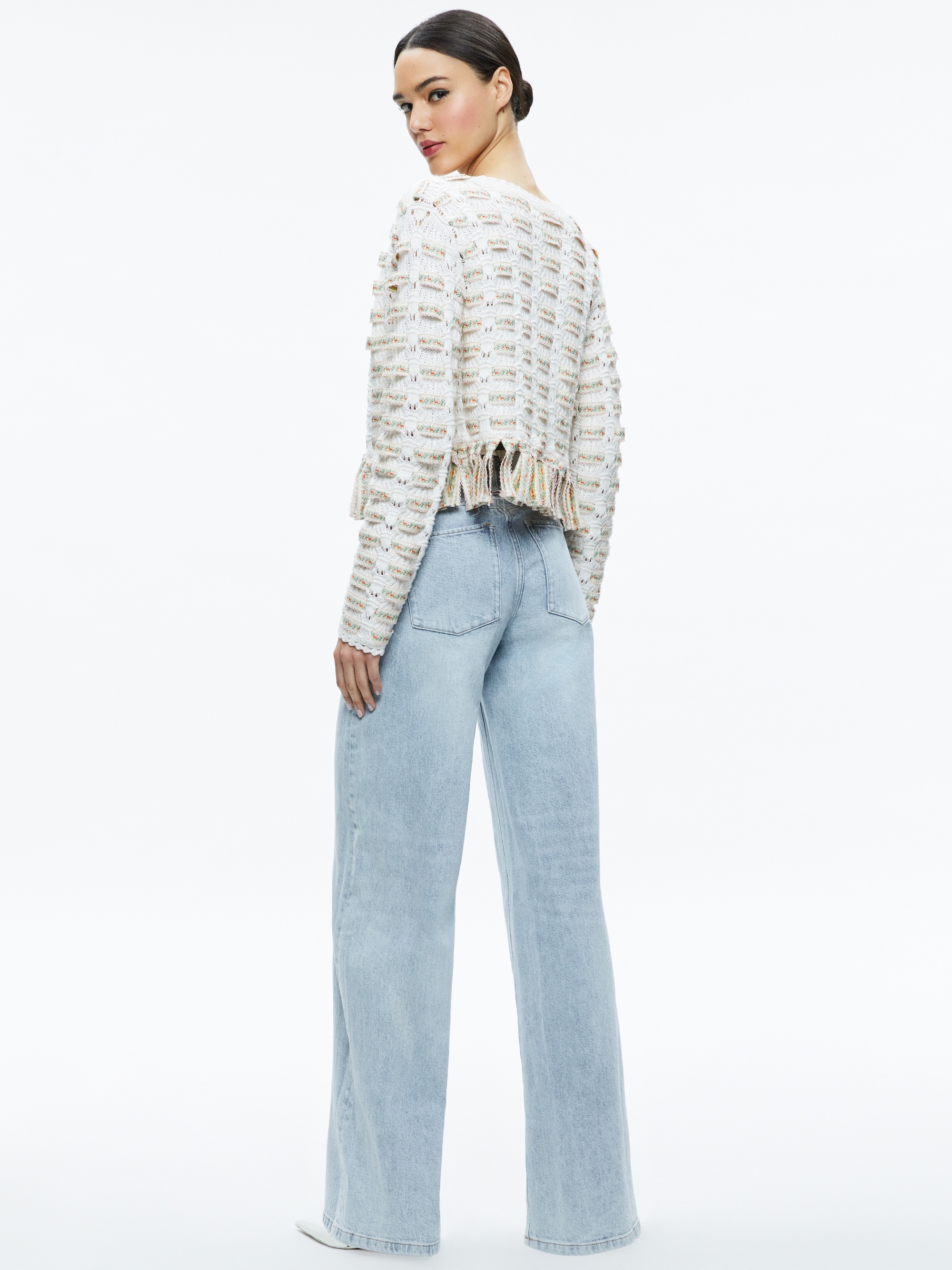 TAWNA RIBBON CARDIGAN - 4