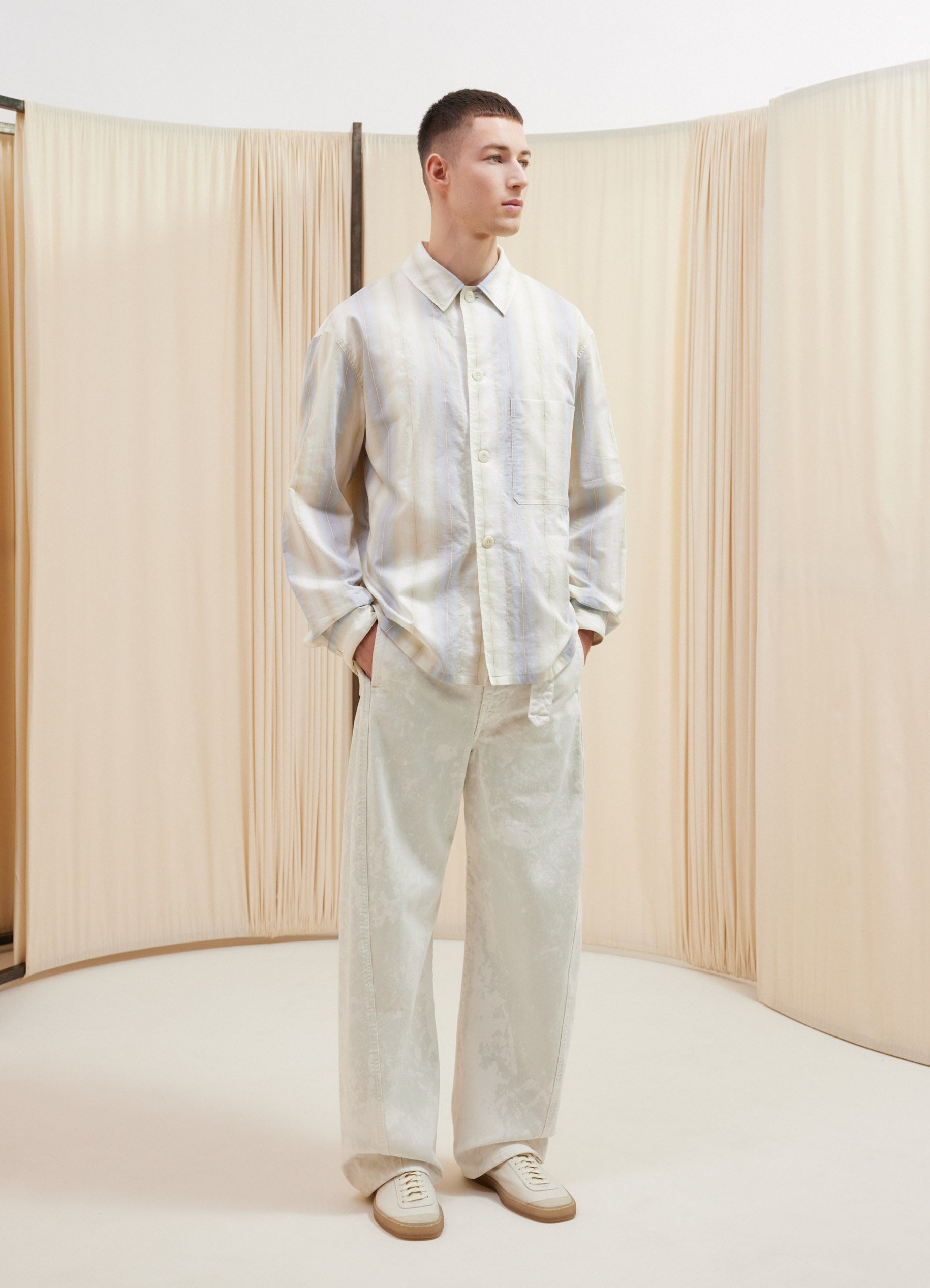 LONG SLEEVE PYJAMA SHIRT - 3