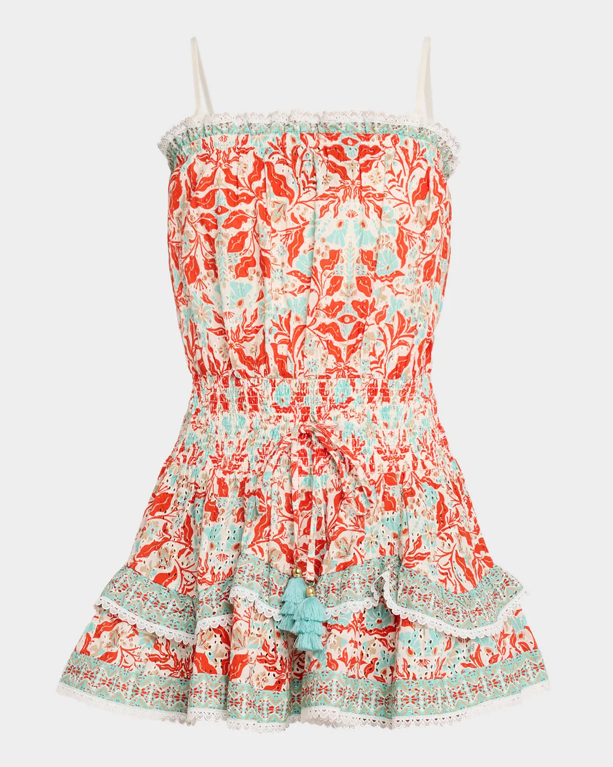 Zelda Floral Sun Dress Coverup - 1