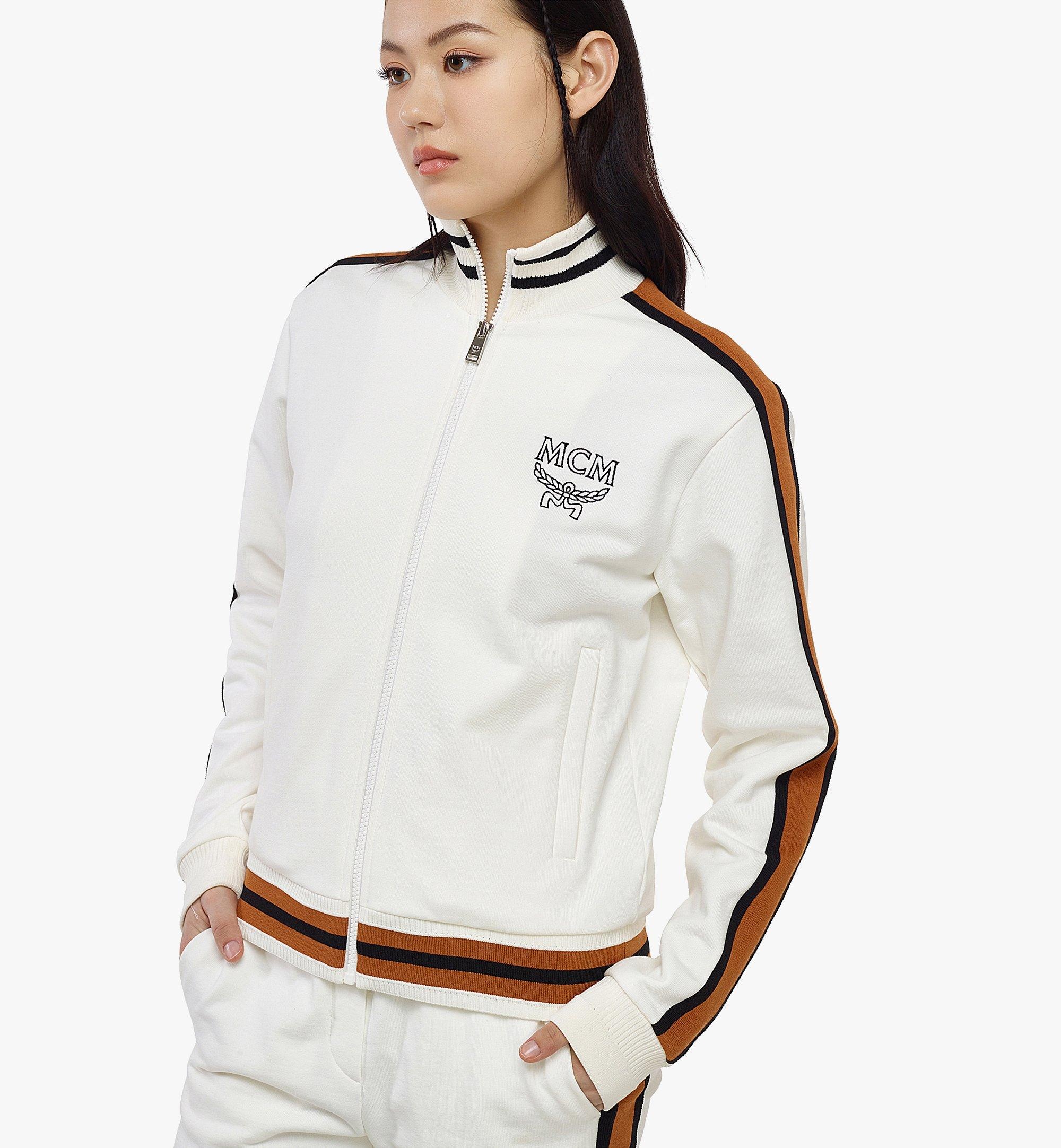 Women’s Classic Logo Track Jacket in Organic Cotton - 5