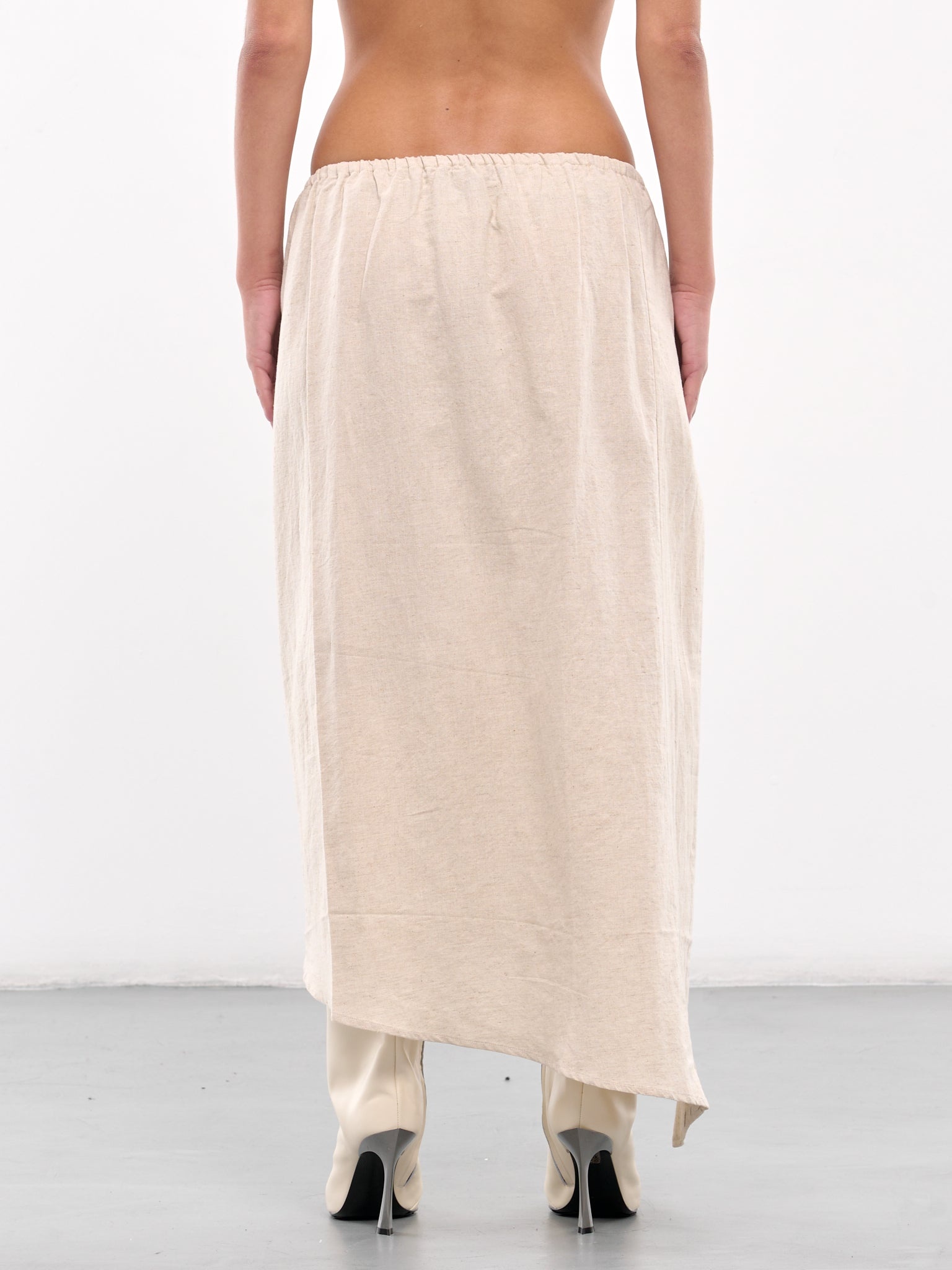 Oval Slit Skirt - 3