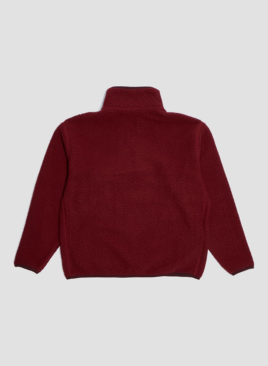 Wild Bricks Fleece Pullover in Red - 4
