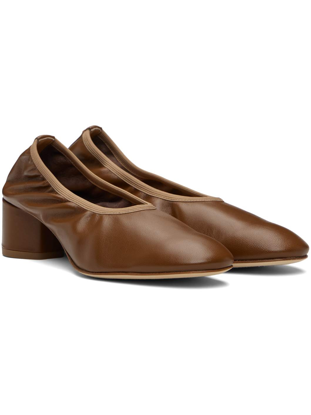 Tan Gemma Heels - 4