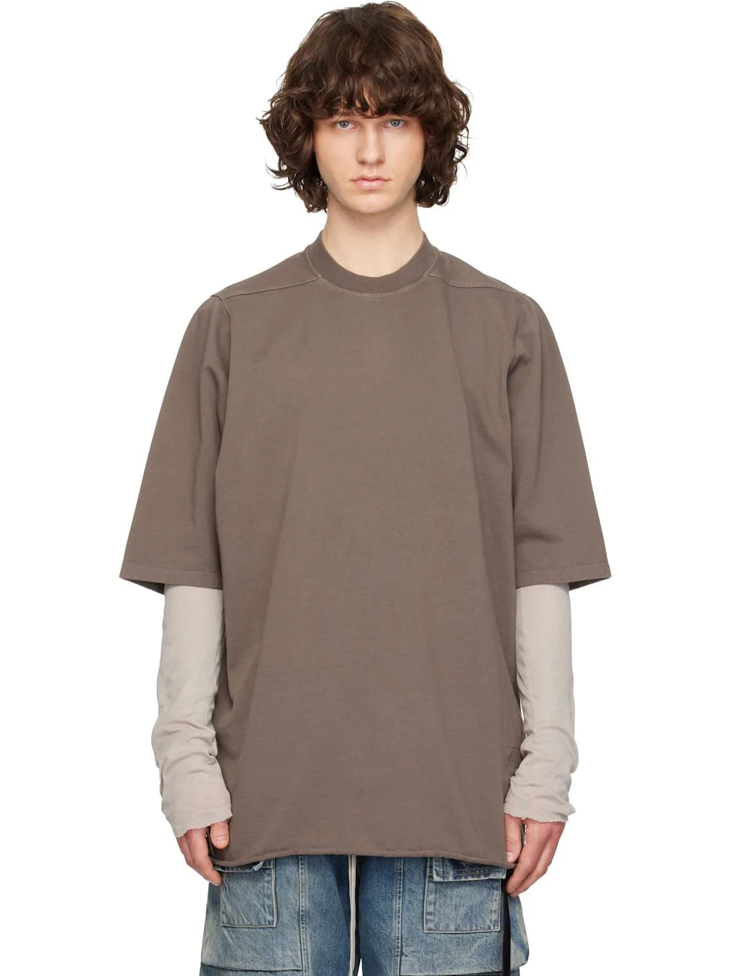 Gray Temple Jumbo S/S T-shirt - 1