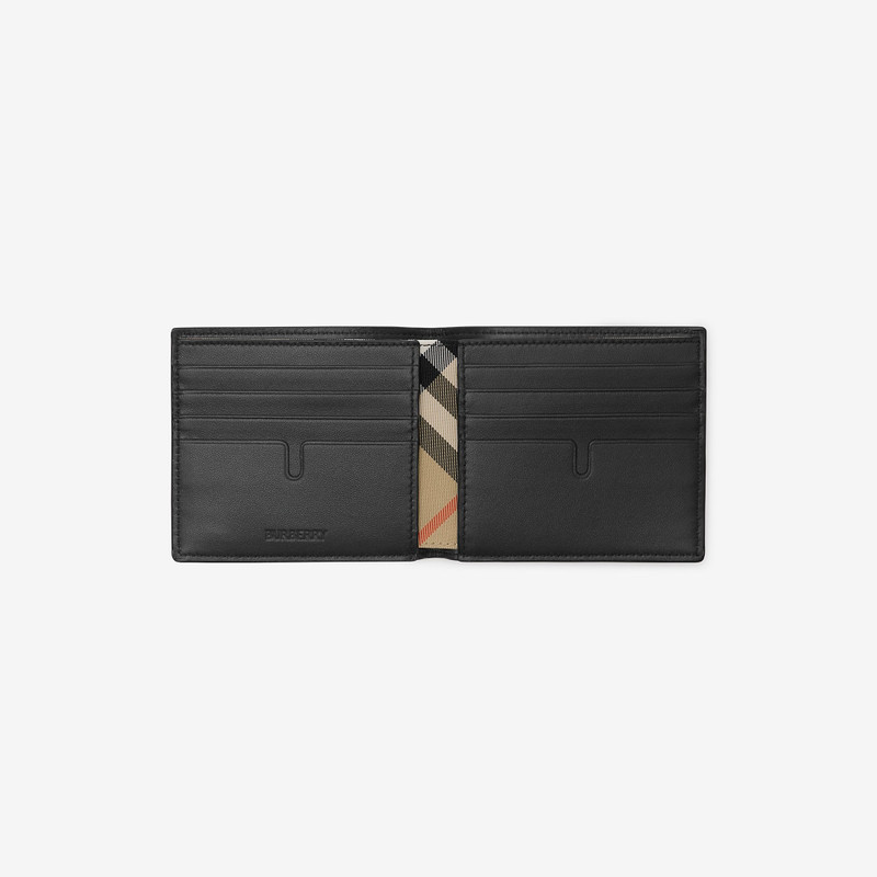 Burberry B Shield Bifold Wallet outlook