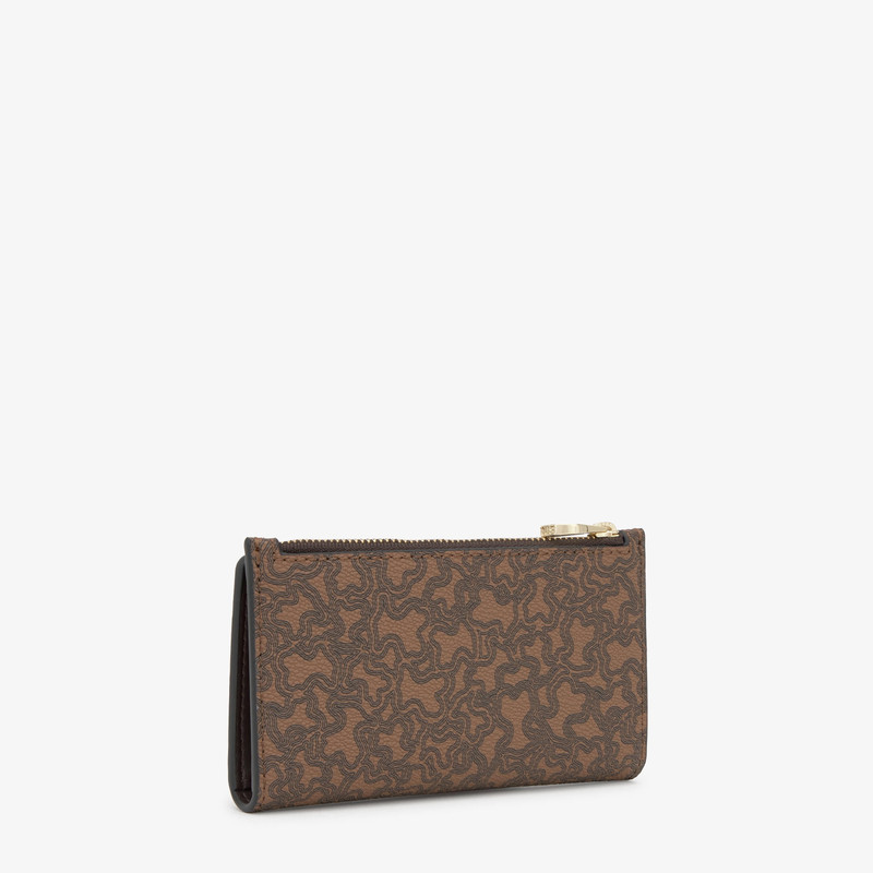 TOUS Brown Card wallet TOUS Kaos Mini Lines outlook
