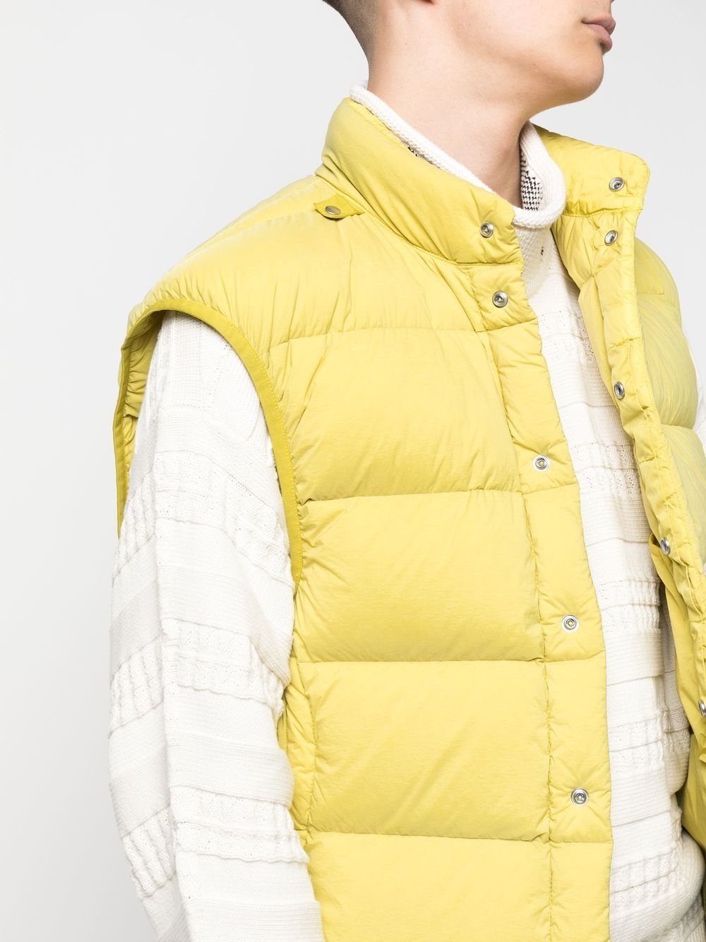 padded-design gilet - 5