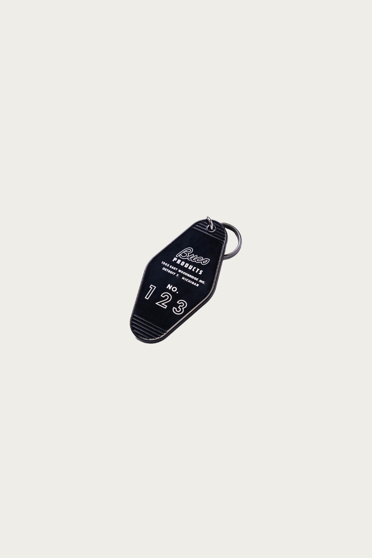 Buco Motel Key Ring - Black - 2