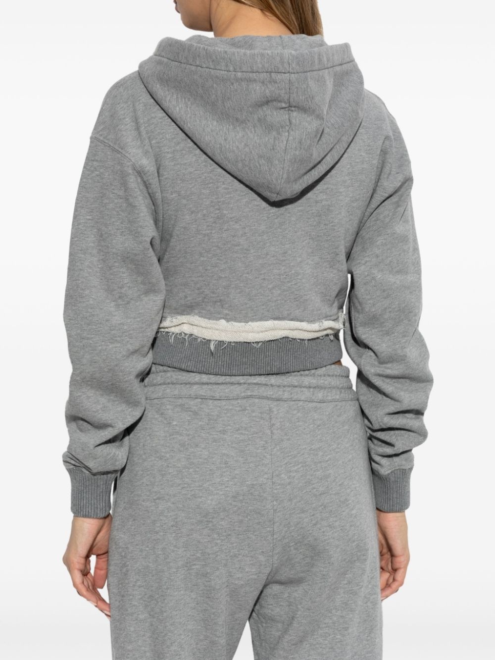 logo-embroidered hoodie - 4