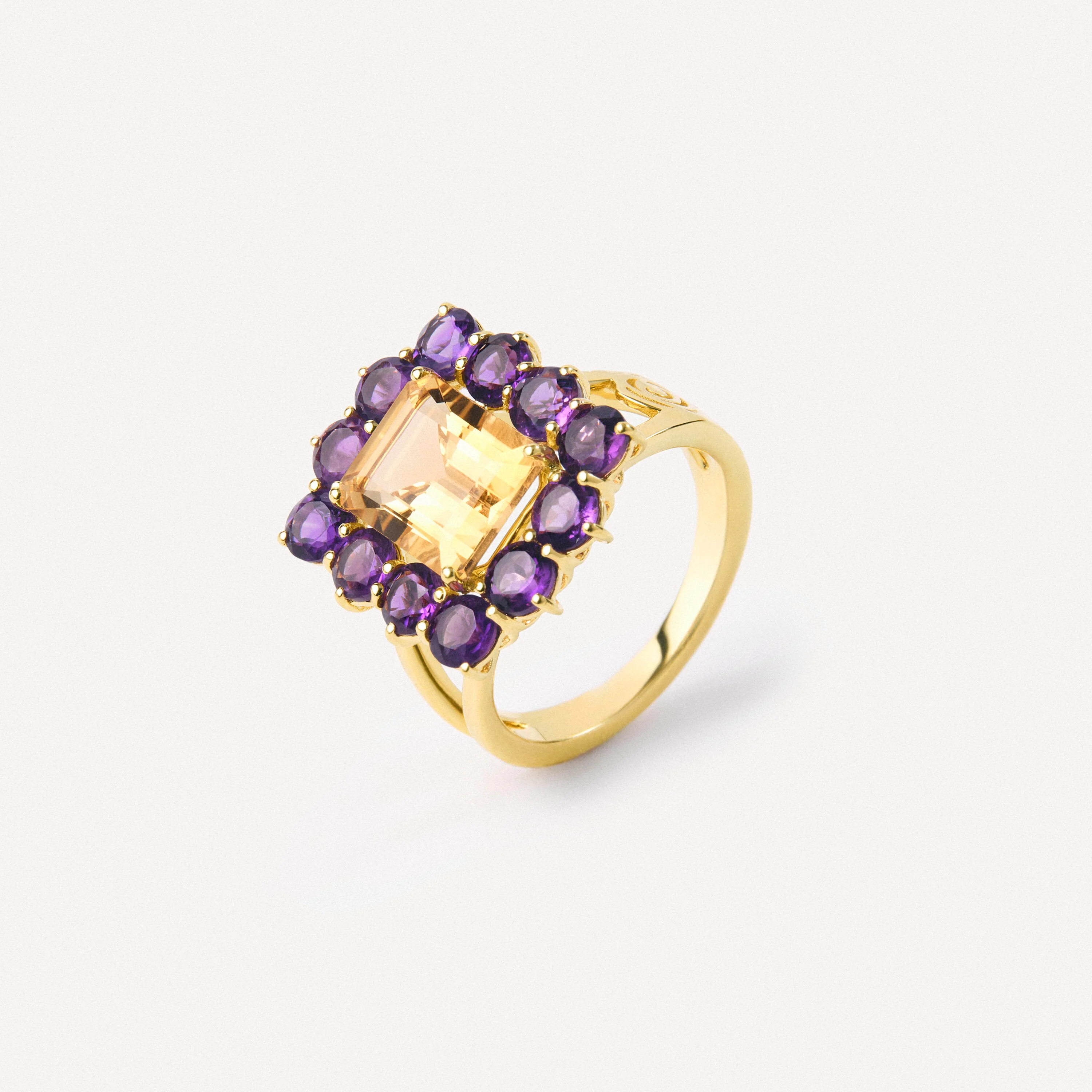 Gold Ring with citrine and amethyst TOUS ATELIER - 1