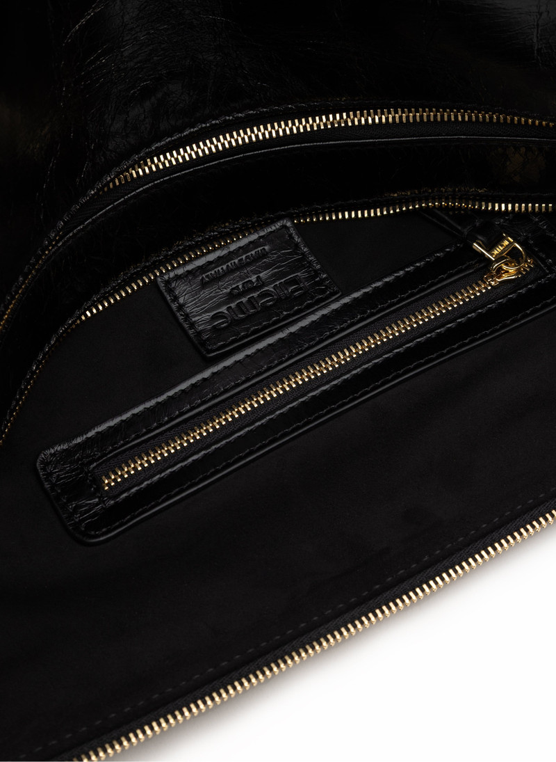Trousse Large Vintage Leather Black 4