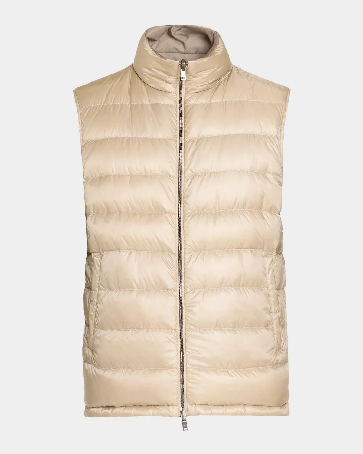 Men's Cotton-Cashmere Puffer Vest - 1