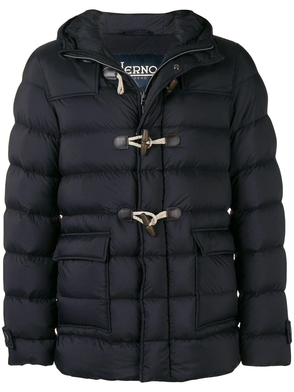 padded Duffle coat - 1