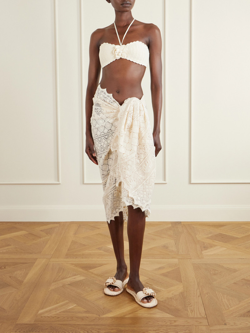 Zimmermann Crocheted Cotton Pareo outlook