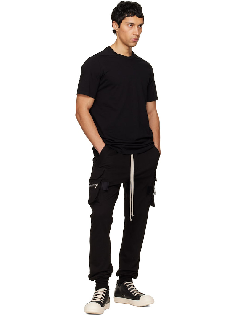 Rick Owens Black Temple Mastodon Cargo Pants outlook