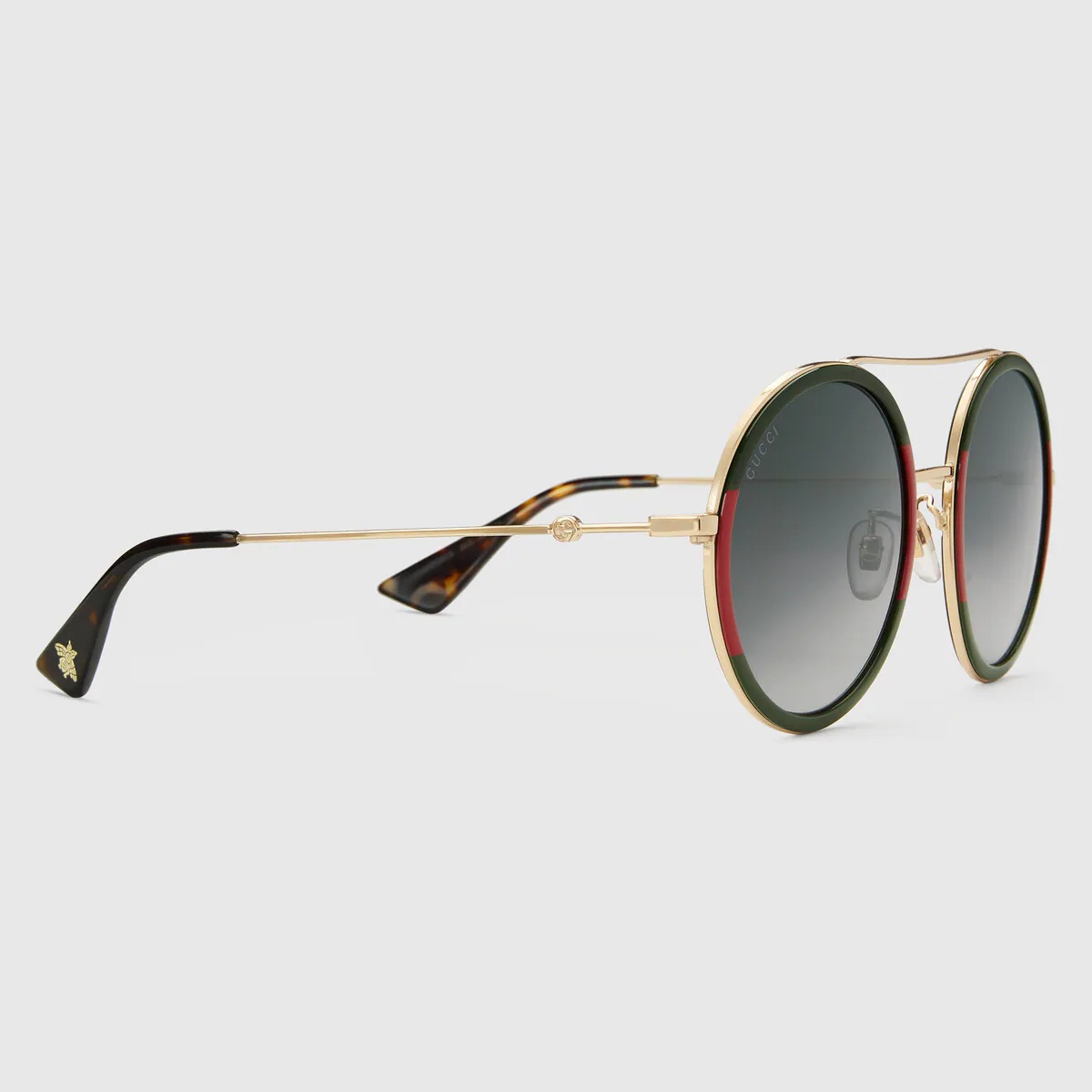 Round-frame metal sunglasses - 2