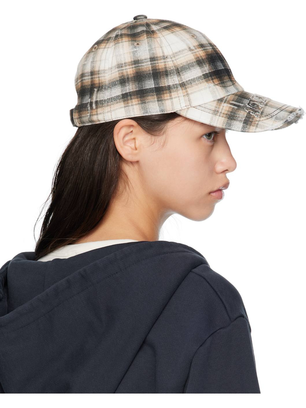 Multicolor Distressed Cap - 3