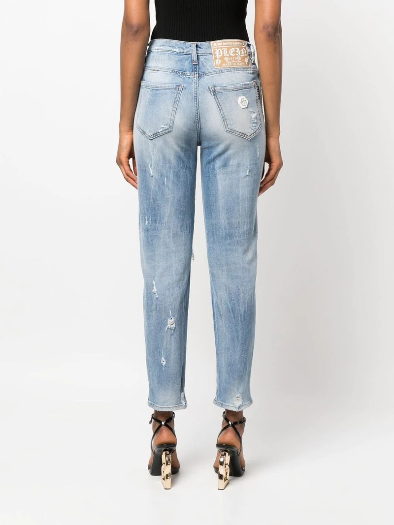 Distressed Mom jeans 4