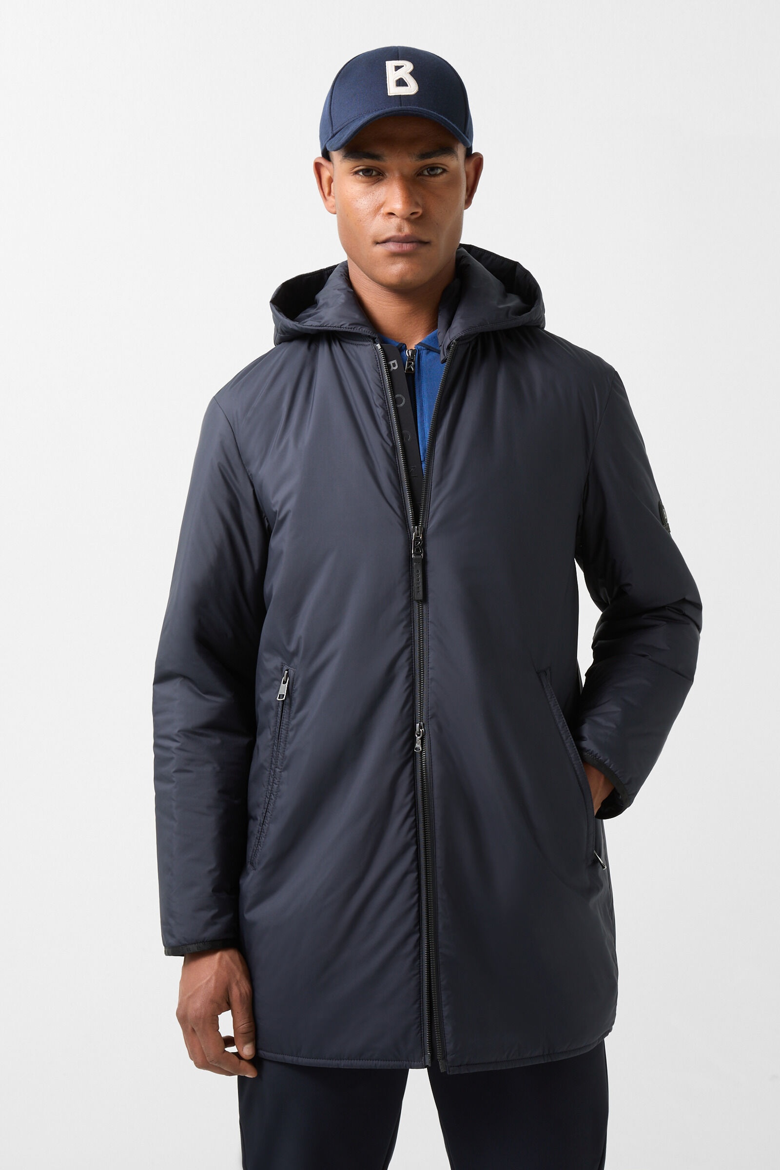 Franco Parka in Navy blue - 2