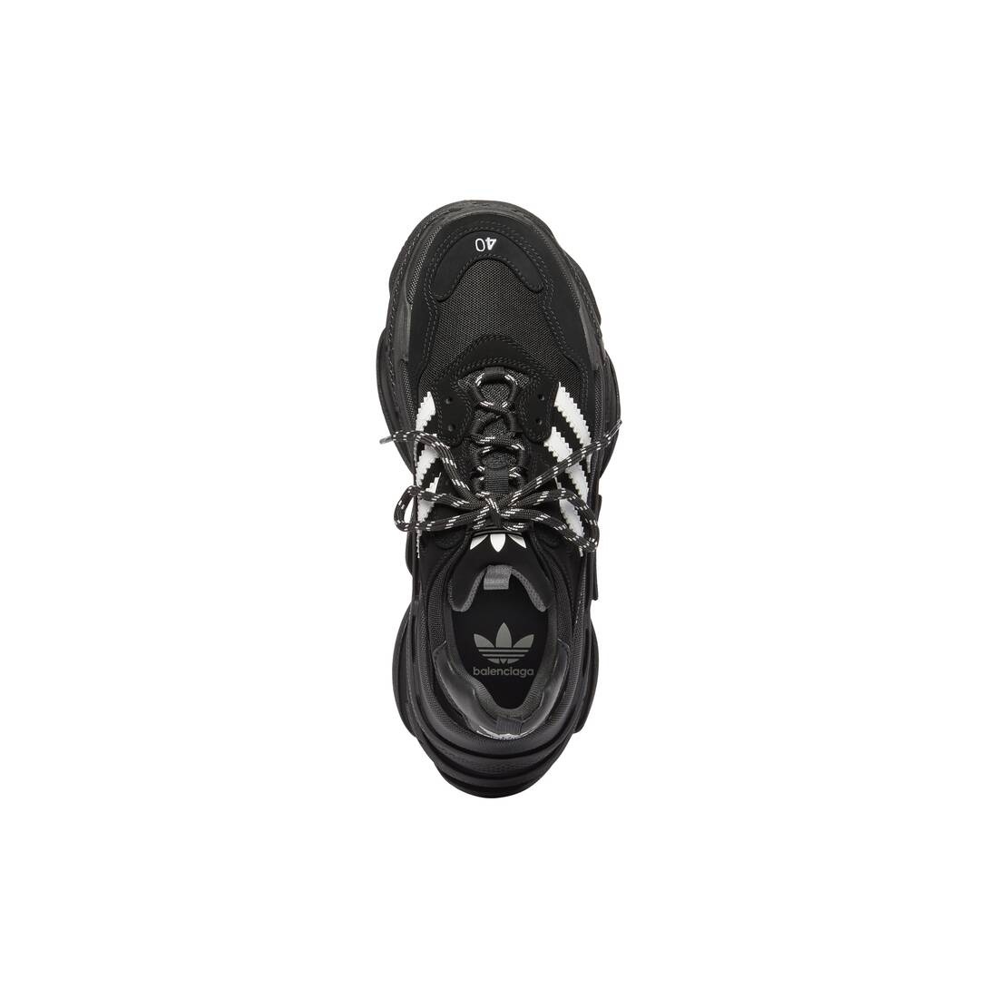 Men's Balenciaga / Adidas Triple S Sneaker in Black - 6
