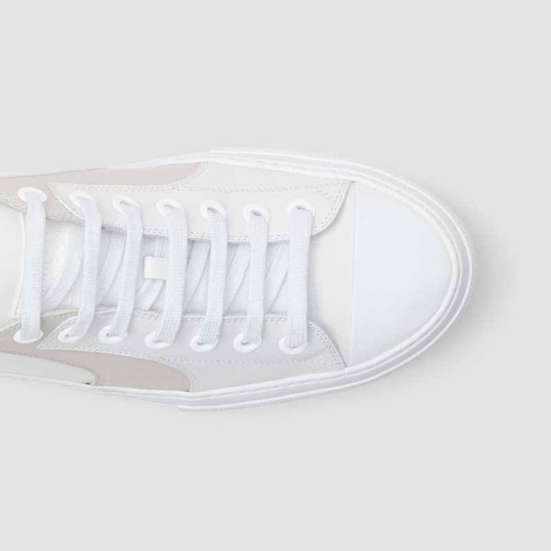 Burberry Two-tone Leather Sneakers outlook