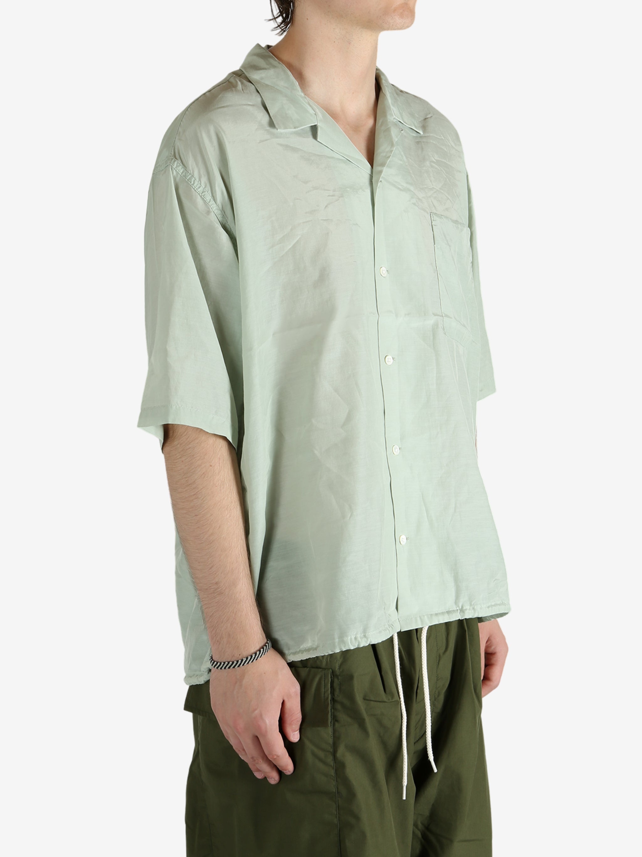 NANAMICA - Men Open Collar Shirt - 2