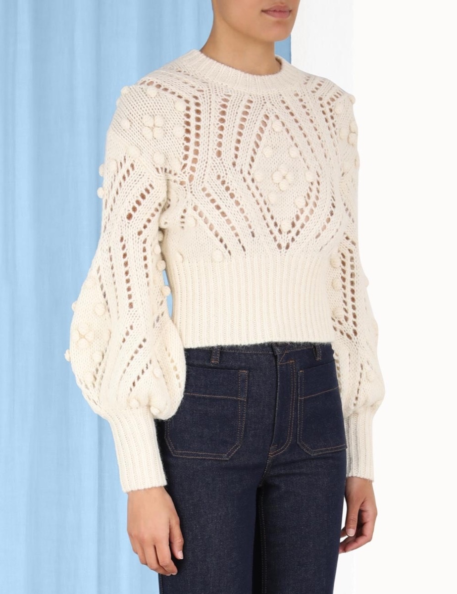 CELESTIAL CROPPED SWEATER - 5