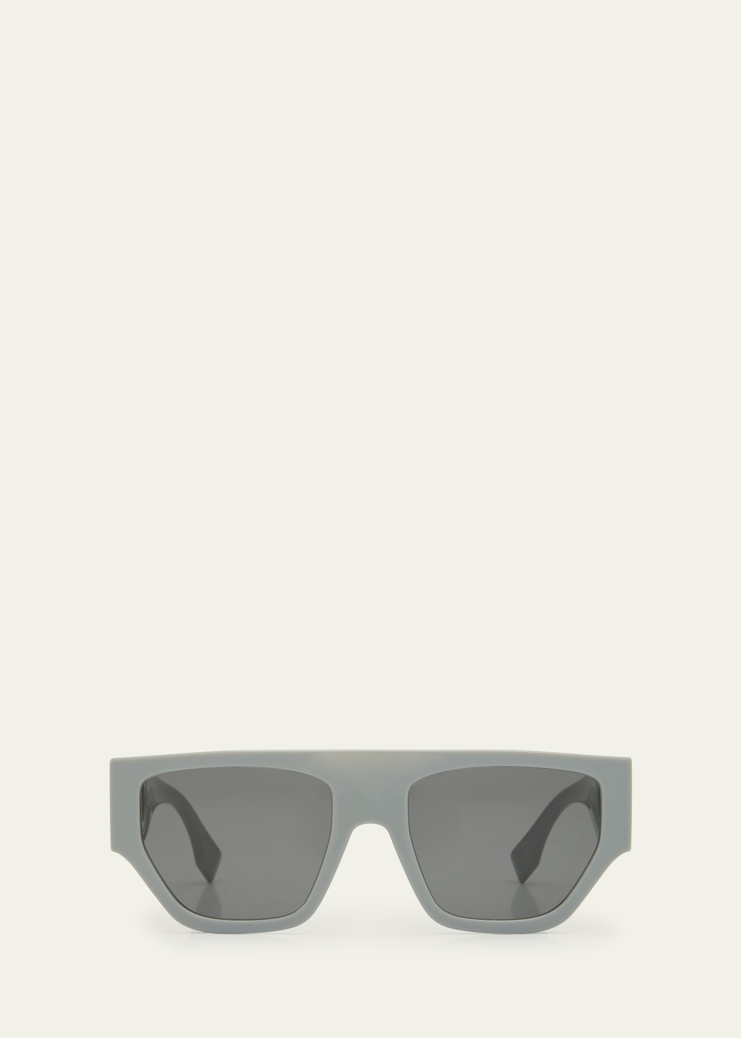 Wavy Acetate Rectangle Sunglasses - 3