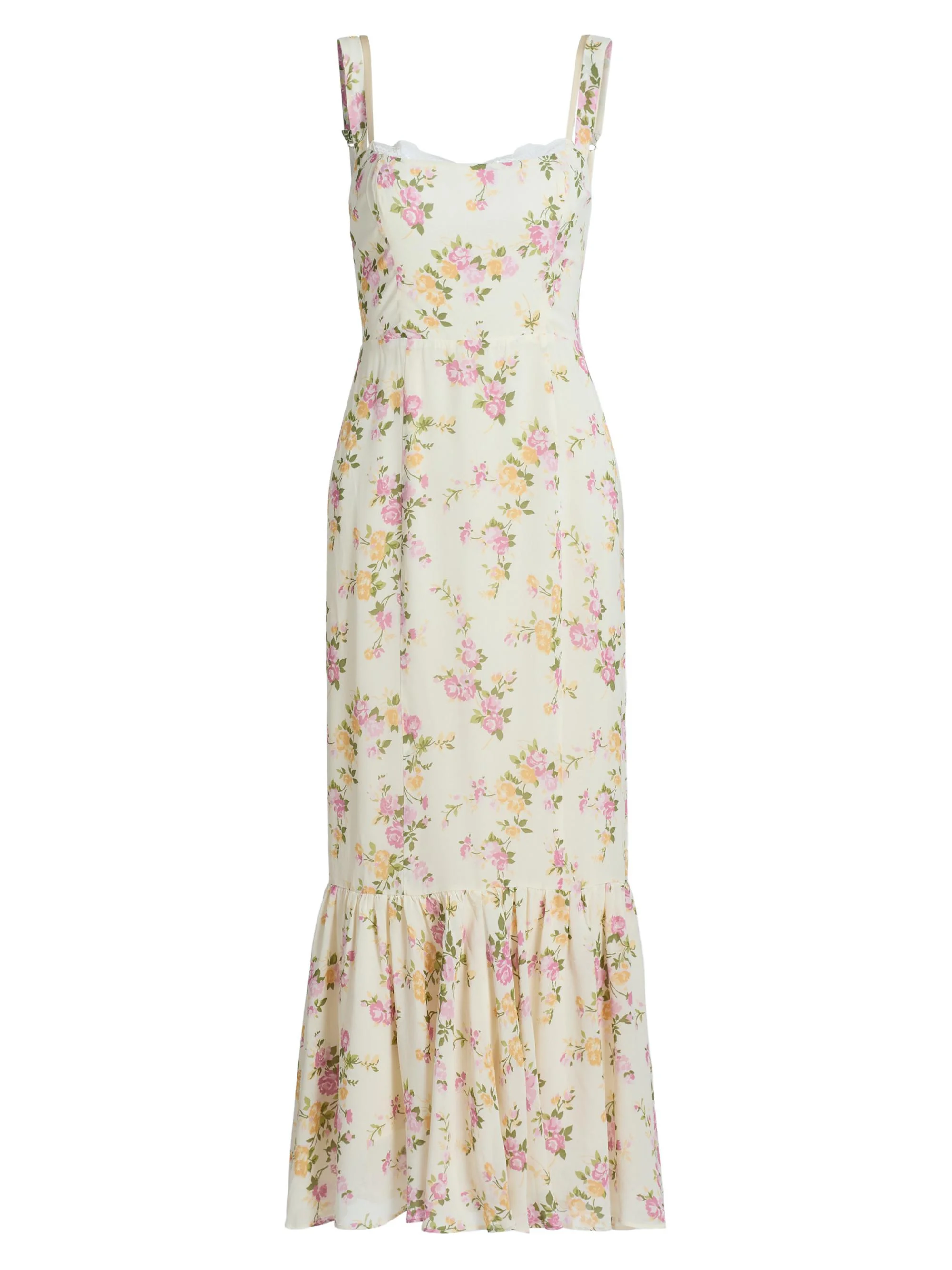 Women's Irisa Floral Flounce Maxi Dress - Posy - 1