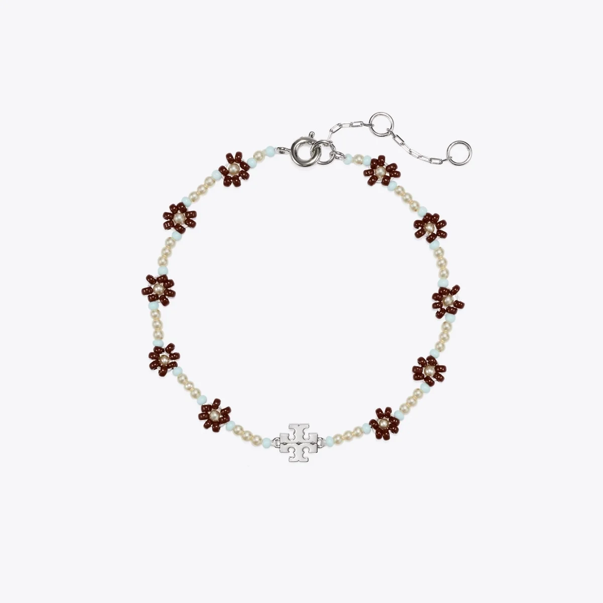 Curiosity Beaded Flower Bracelet - 1