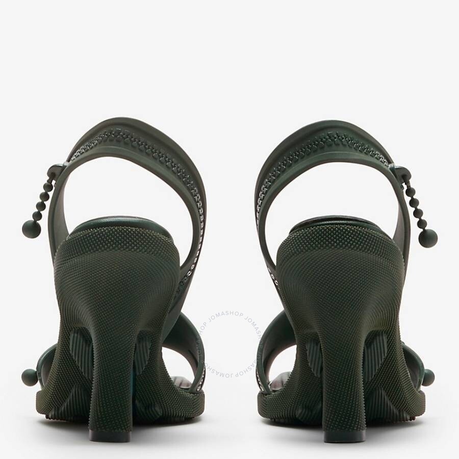 Burberry Gel Heeled Sandals - Jungle - 3