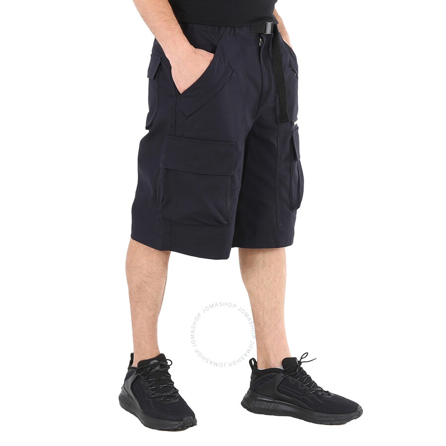 Ambush Men's Black Cotton Cargo Shorts - 4