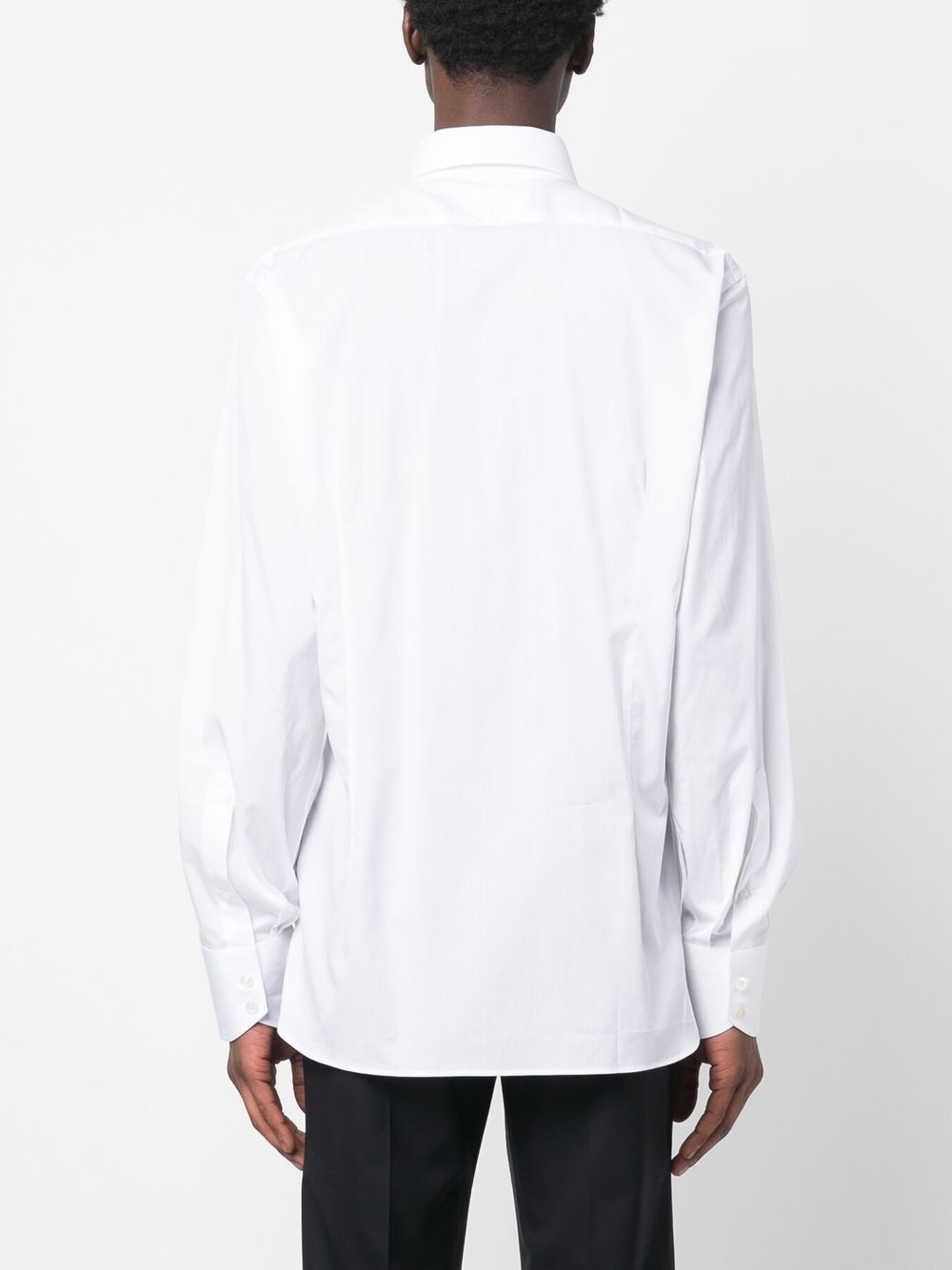 long-sleeved cotton shirt - 4